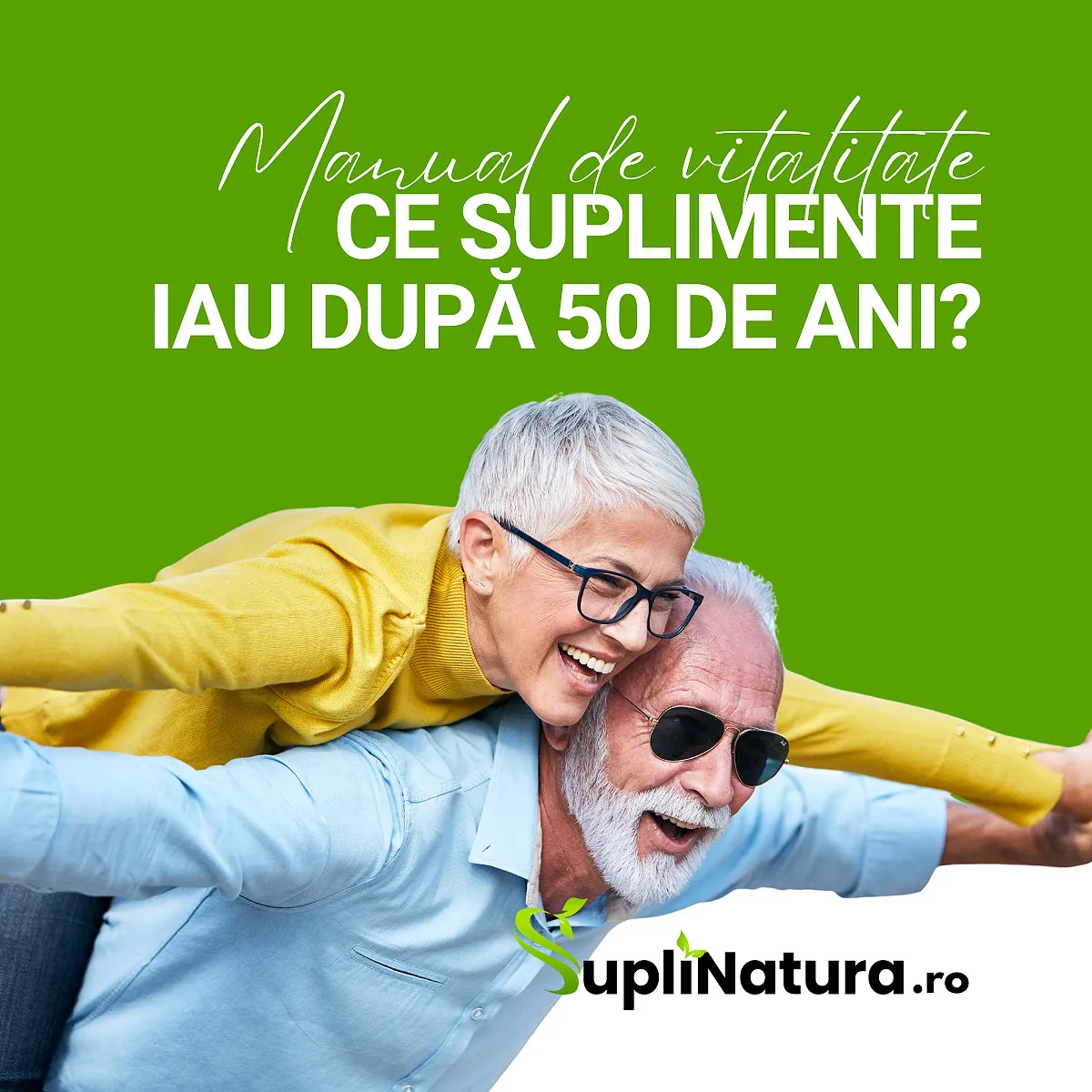 Ce Suplimente Iau Dupa 50 De Ani